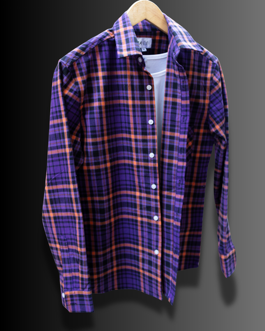 Eclipse Grid - Premium Plaid Shirt #1031