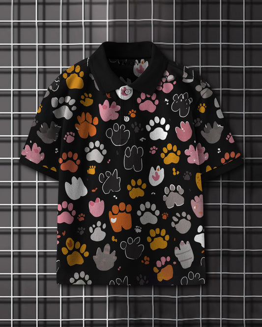 Printed Polo T-shirt #1143