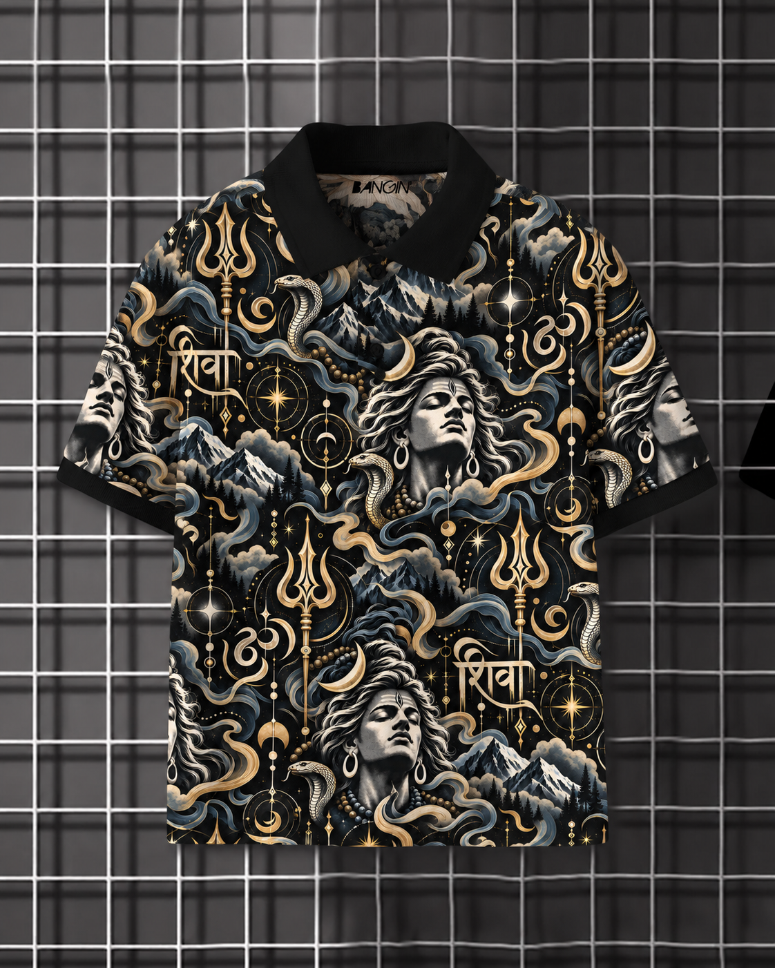 Printed Polo T-shirt #1322