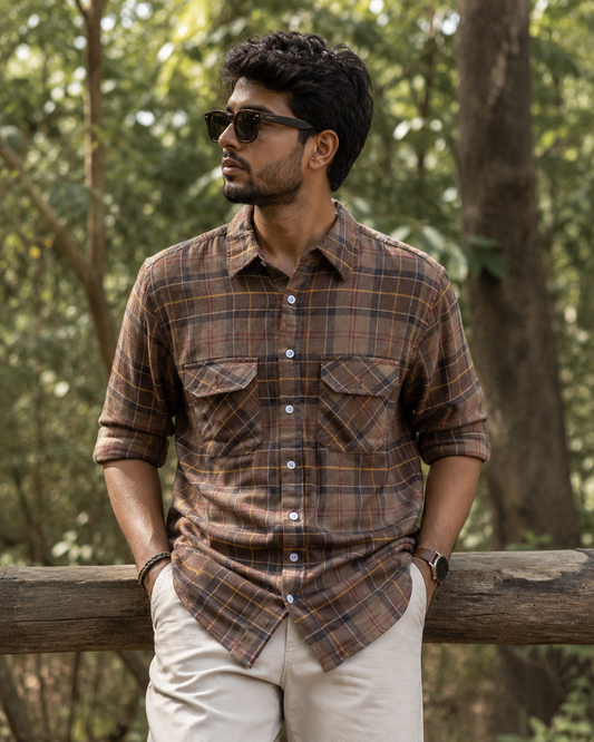 Lightweight Flannel Shirt #1212