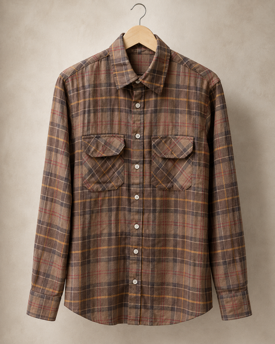 Lightweight Flannel Shirt #1212