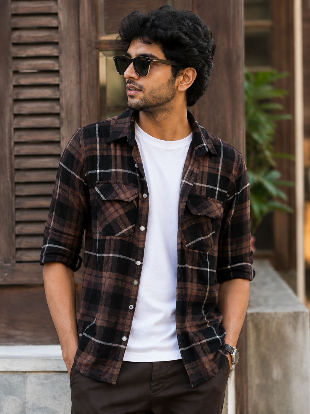 Lightweight Flannel Shirt #1210