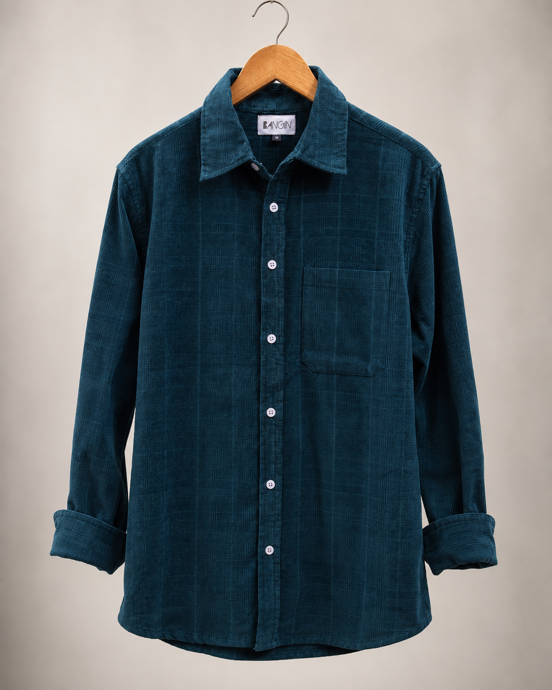 INDIGO VALE - Premium Corduroy Shirt #1218