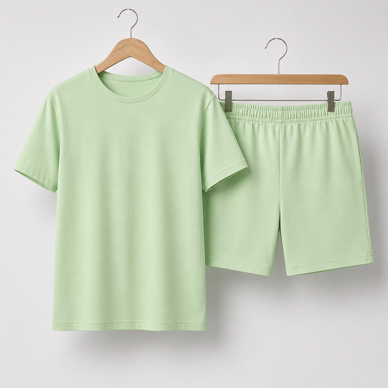 SuperLight Tee & Shorts Co-ord Set (100% Cotton) #1183