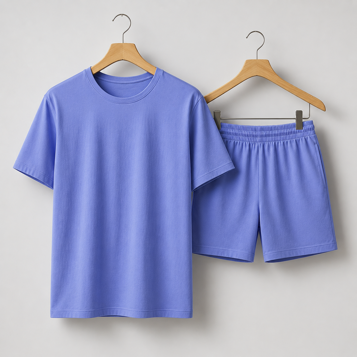 SuperLight Tee & Shorts Co-ord Set (100% Cotton) #1184
