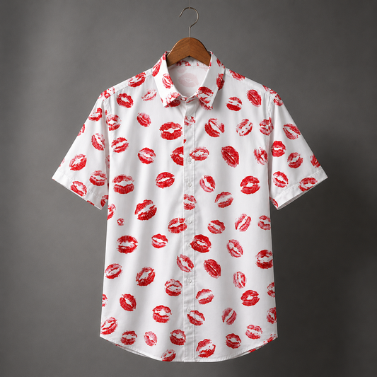 SMITTEN - Shirt for Men in 100% Cotton #1177