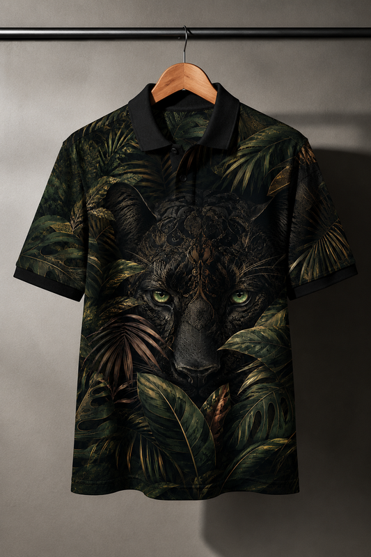 Printed Polo T-shirt #1186