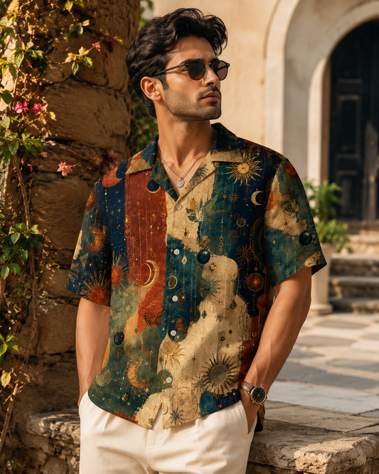 ORION - Shirt for Men in 100% Cotton #1193