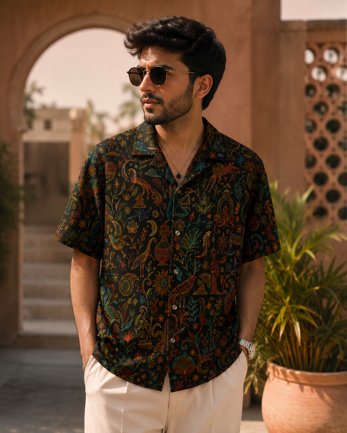 ORACLE - Shirt for Men in 100% Cotton #1197