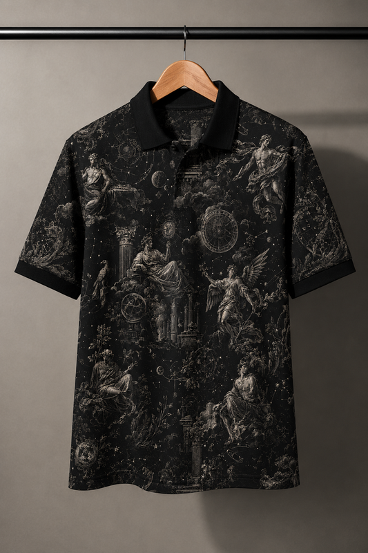 Printed Polo T-shirt #1200