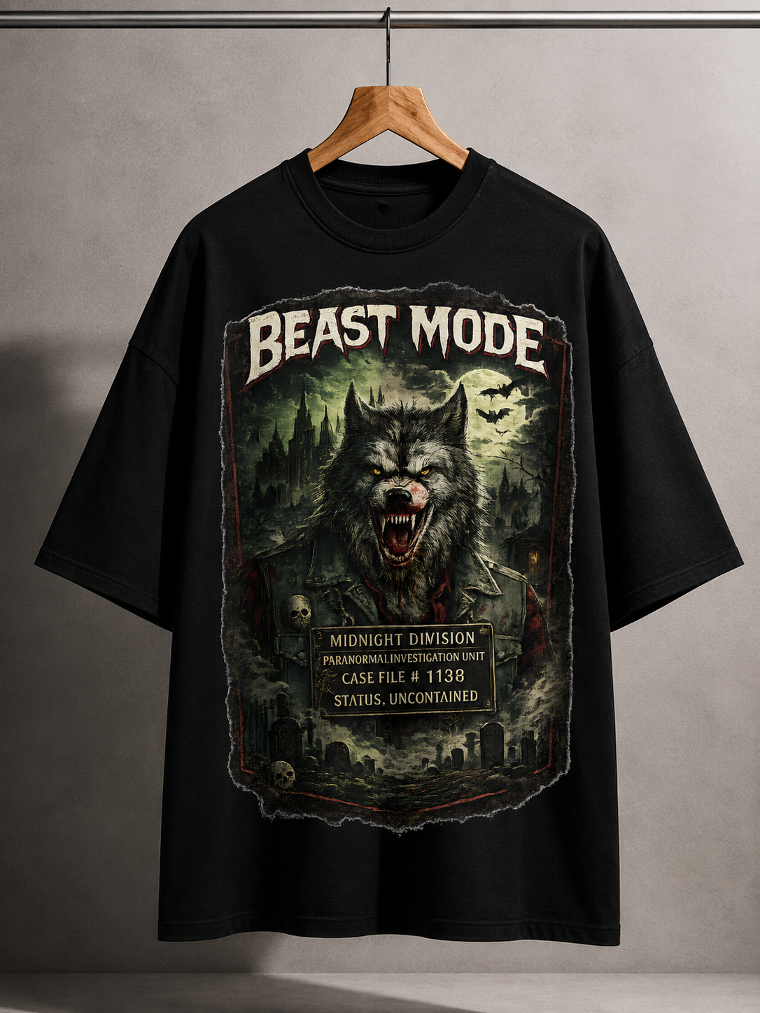 Premium Cotton Oversized Tee #1202