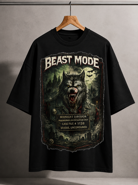 Premium Cotton Oversized Tee #1202