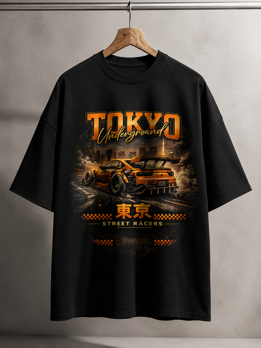 Premium Cotton Oversized Tee #1204