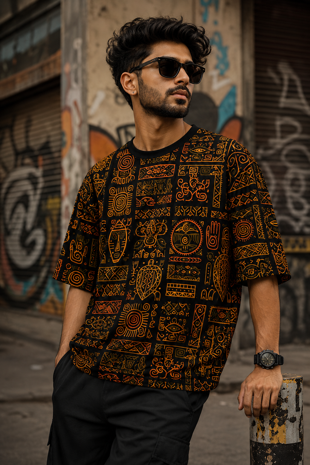 100% Cotton Oversized Tee (HeaveGauge Fabric) #1168