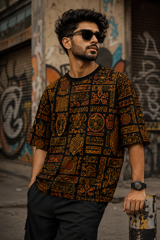 100% Cotton Oversized Tee (HeaveGauge Fabric) #1168