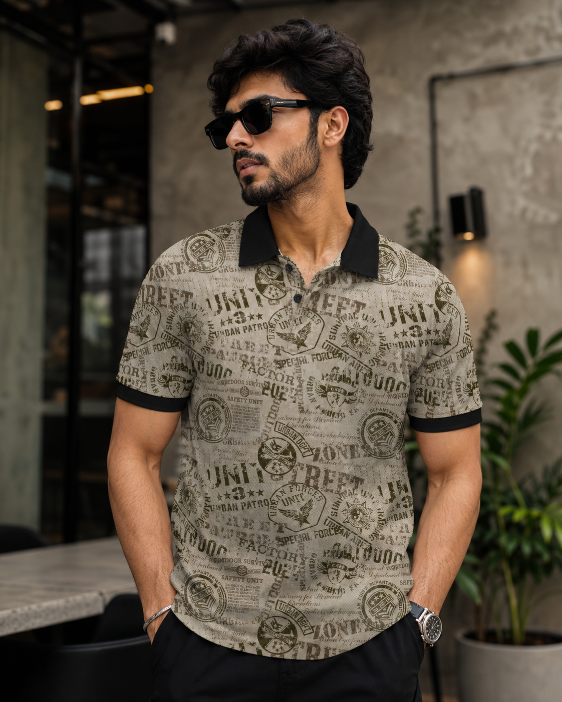 Premium Cotton Polo T-shirt #1128