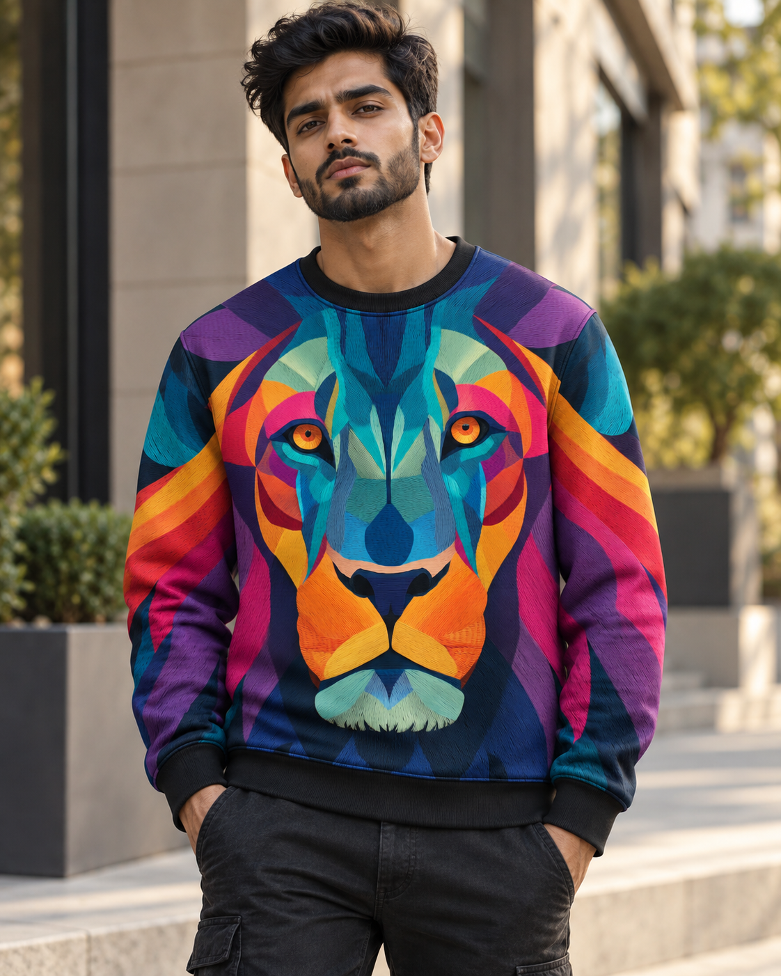 Printed Sweatshirt #1314