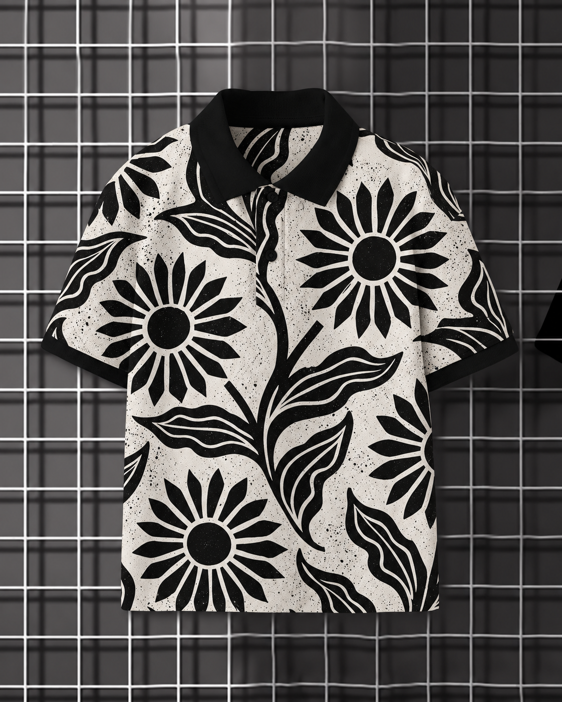 Printed Polo T-shirt #1289