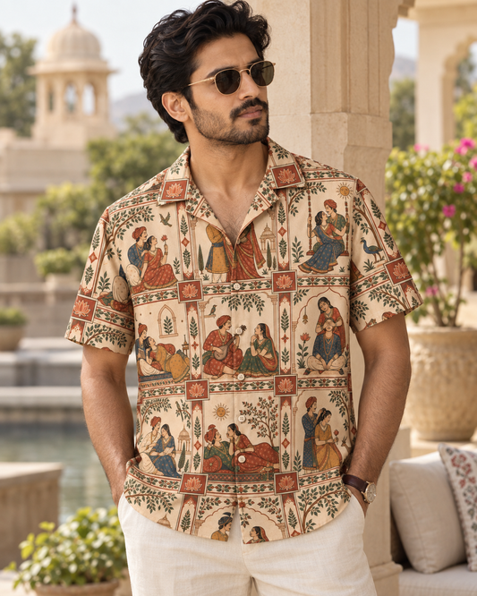 Shirt for Men in 100% Cotton #1298