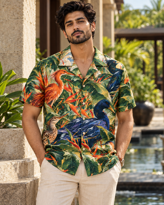 Shirt for Men in 100% Cotton #1296