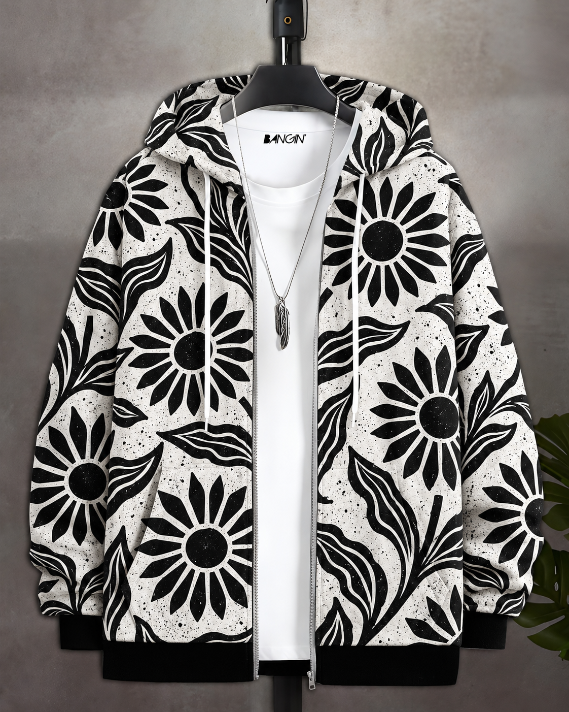 Zip Up Hoodie (without T-shirt) #1305