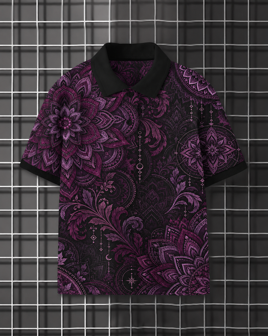 Printed Polo T-shirt #1311