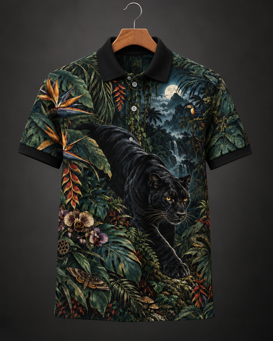 Printed Polo T-shirt #1263