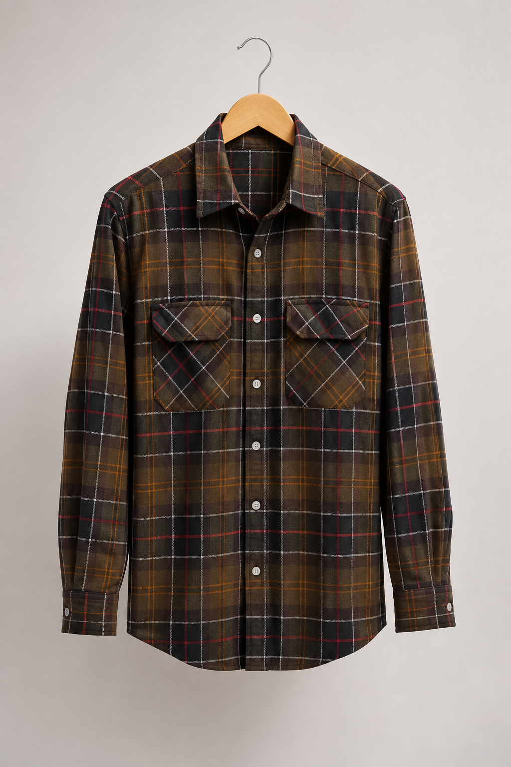 Lightweight Flannel Shirt #1211