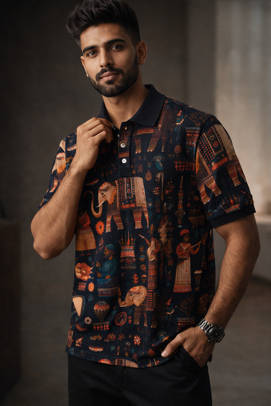 Riwaayat Polo - Premium Cotton Polo T-shirt #1071