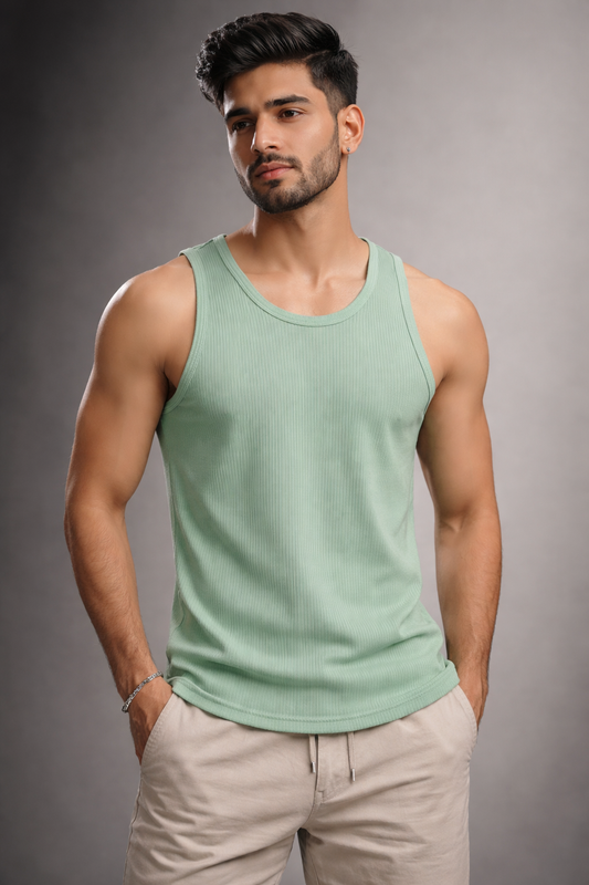 SUPERLIGHT Sando in Ribbed Cotton #1105