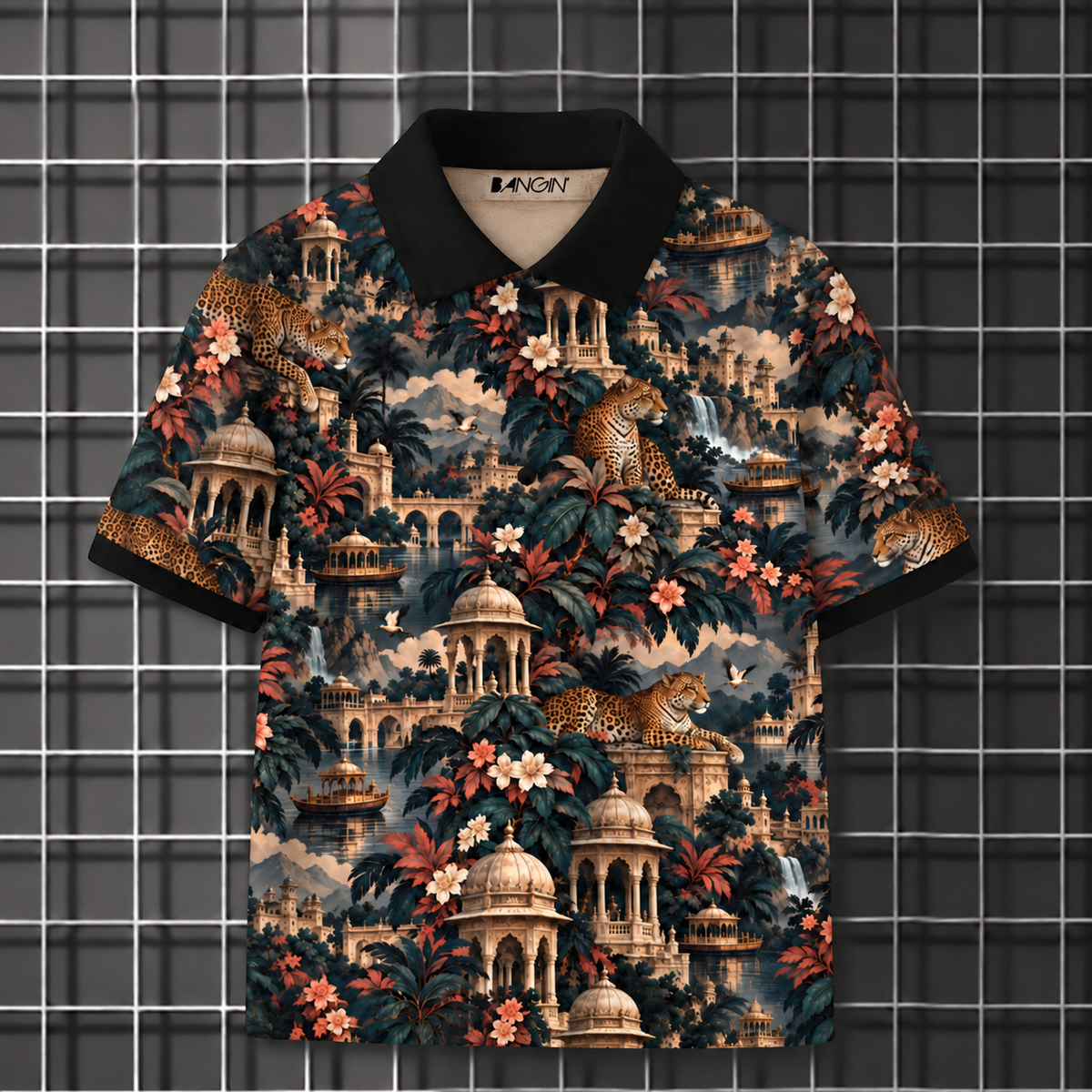 Printed Polo T-shirt #1321