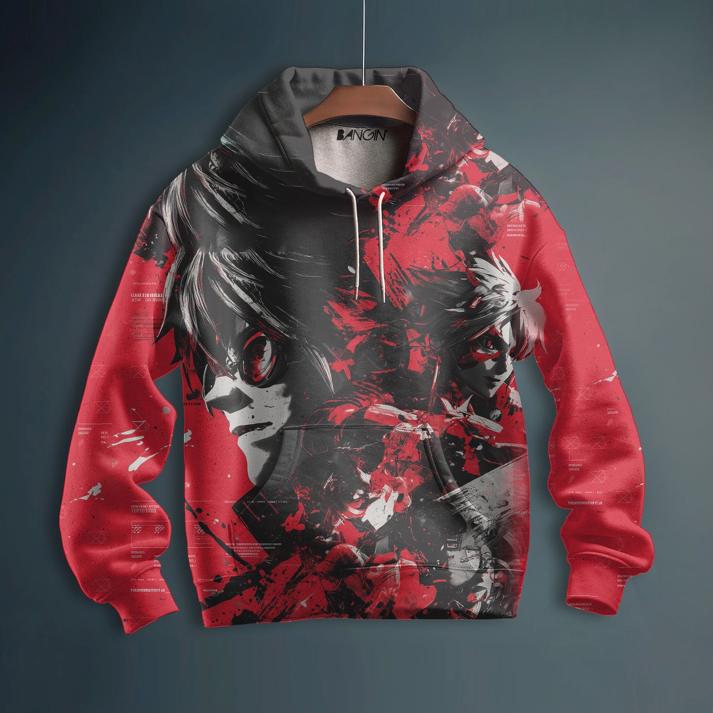 Printed Hoodie #890
