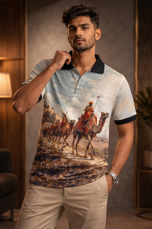 RAJOR - Premium Cotton Polo T-shirt #1095