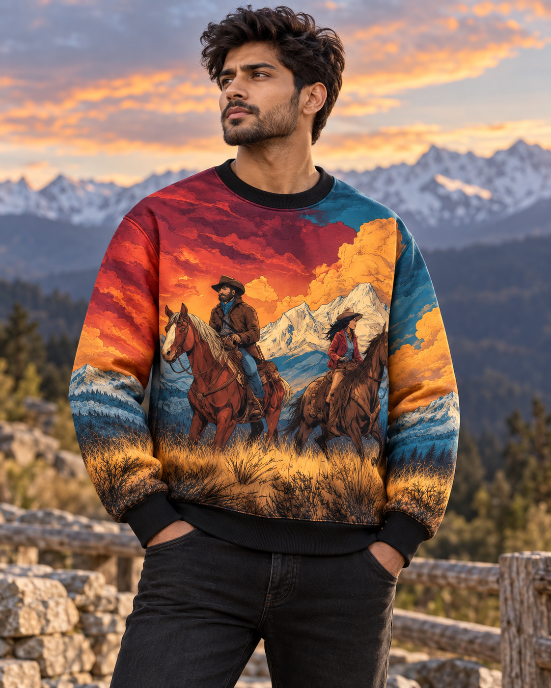 Printed Sweatshirt #1315