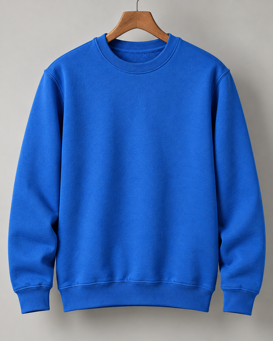 100% Premium Cotton Sweatshirt (Royal Blue) #1317