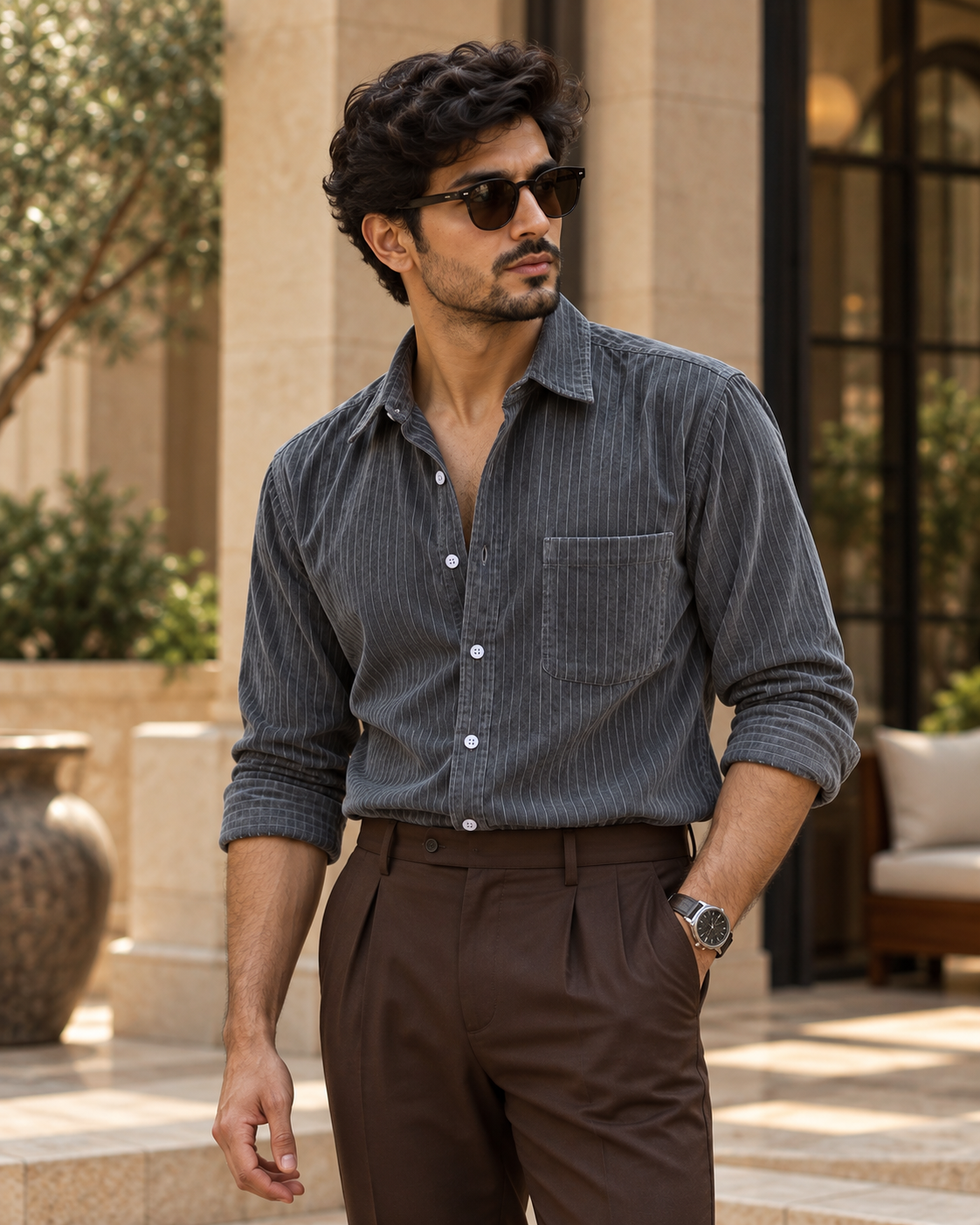Premium VELVET Shirt #1249