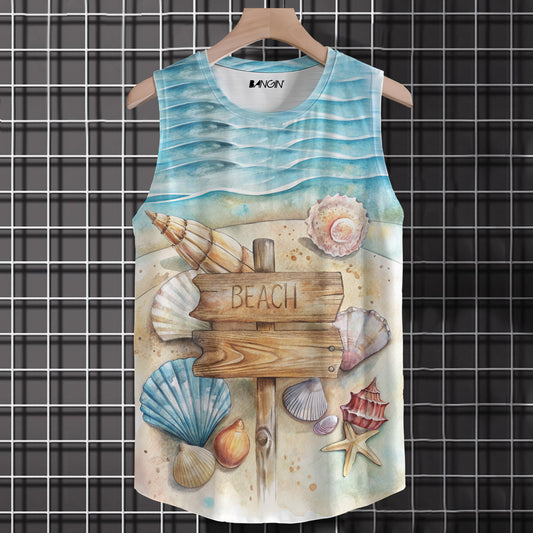 Printed Tank Top #868