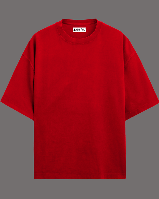 French Terry Heavy-Gauge Oversized Tee (100% Cotton) #799