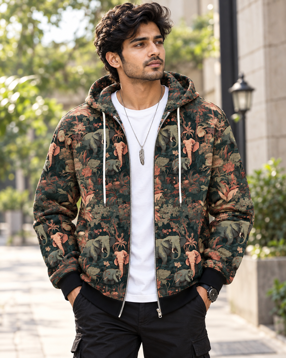 Zip Up Hoodie (without T-shirt) #846