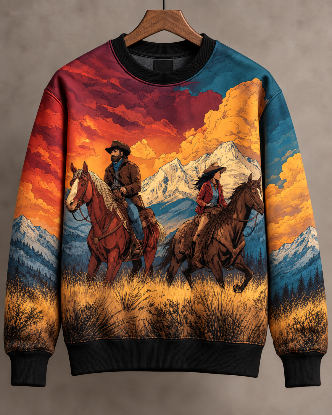 Printed Sweatshirt #1315