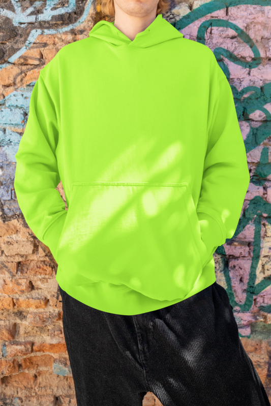 Premium Cotton Hoodie (Neon) #476