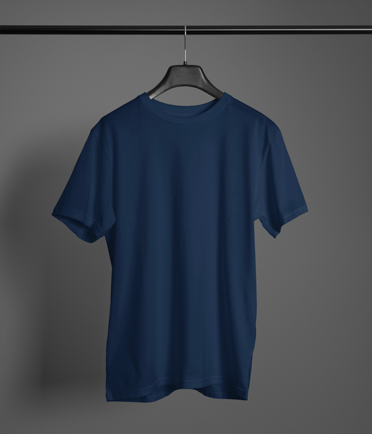 100% Pure Cotton Tee in 220 gsm #382 (Blue)