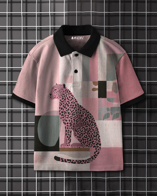 Printed Polo T-shirt #1035