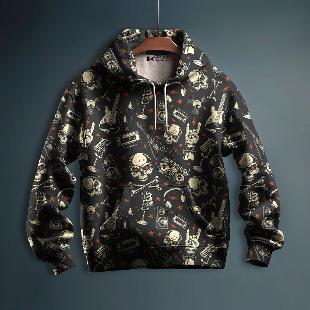 Printed Hoodie #184